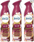 Febreeze NEW Limited Edition Room Spray 2025 Special Edition Scents | 3 pack of Air Effects Room Spray | Vanilla Suede (Vanilla Suede)