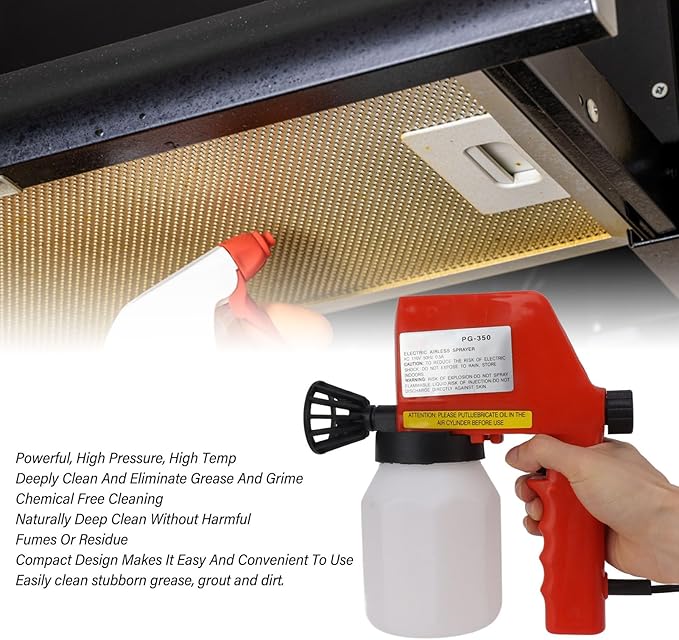 Handheld Steam Pressurized with 2pcs Multi Purpose Steam for Home Use Plug 110V