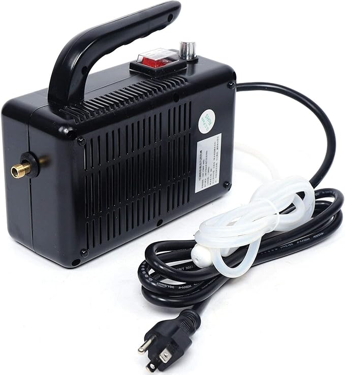 Gdrasuya10 1600W Black Steam Cleaner High Pressure Handheld Steam Cleaner Cleaning Machine Kit