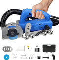 1200W Tile Gap Crevice Cleaning Machine Slotting Tool 9000 RPM Tile Joint Cleaner Tile Joint Cleaning Machine with A Built-in Dust Collection Electric Tile Seam Cleaning Machine