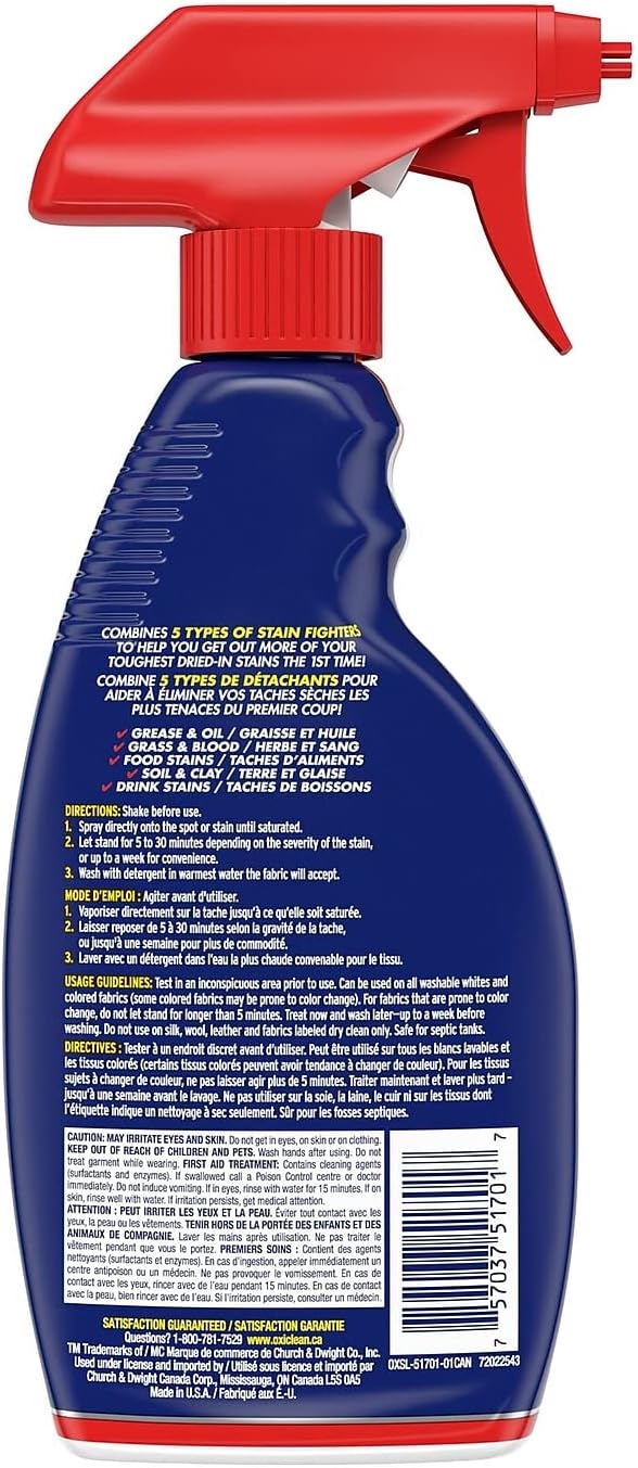 OxiClean Max-Force Stain Remover 12oz Bottle 12 Pack