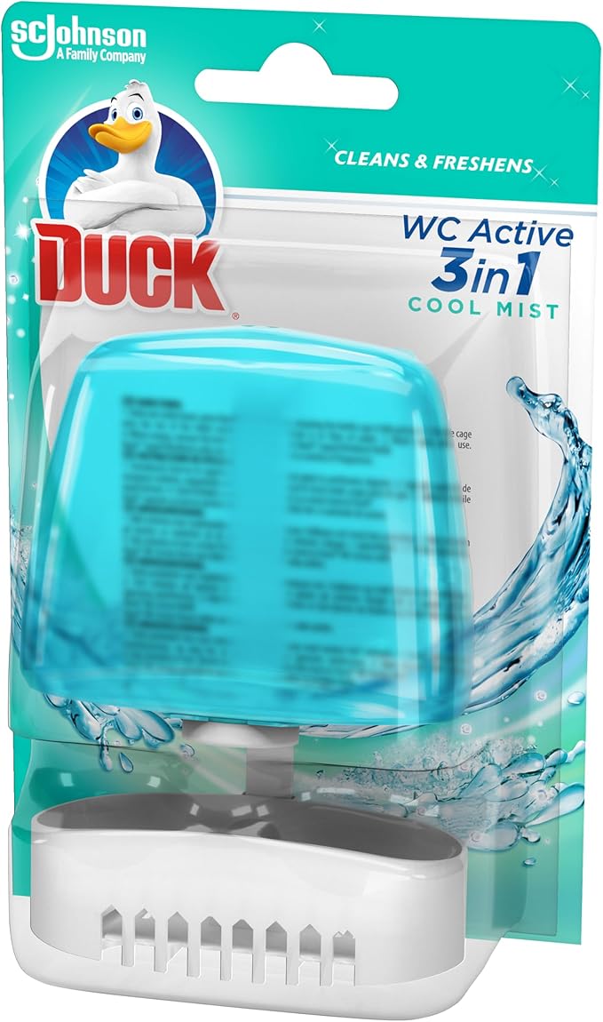 Toilet Duck Cool Mist Liquid Rim Block (Pack of 6)