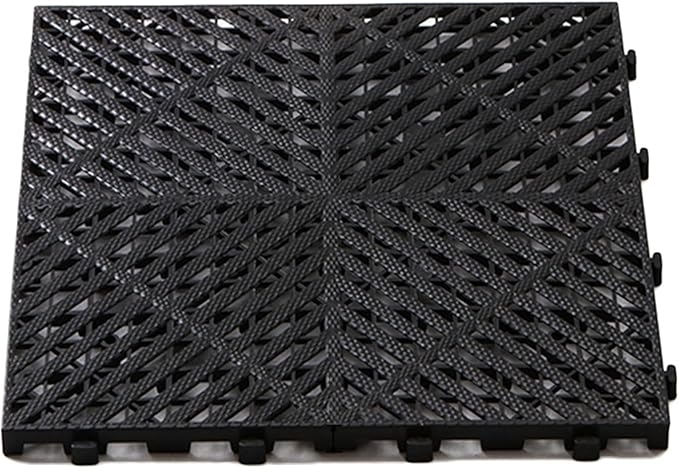 Trench Drainage GrateDrain Covers OutdoorInterlocking Floor TilesPP Modular 40x40cm Multicolor 4-30 pcs(Color620pieces)