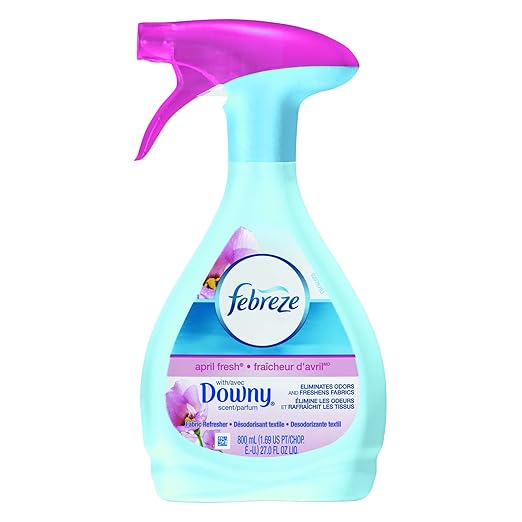 Febreze 84221CT Fabric Refresher &amp Odor Eliminator Downy April Fresh 27oz Spray Bottle (Case of 6)