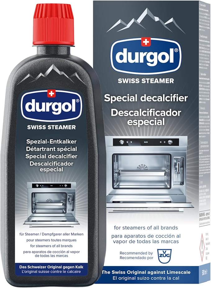 Durgol Swiss Steamer Descaler and Decalcifier for All Brands of Steamer Ovens 16.9 Fluid Ounces
