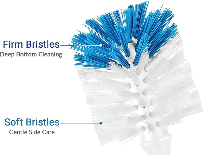 Dish &amp Bottle Brush Set – 9 Pack Kitchen Cleaning Brushes for Dishes Bottles Pots Pans Sinks &amp Glassware