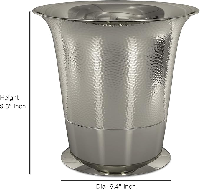 nu steel CL8H Classic Wastebasket