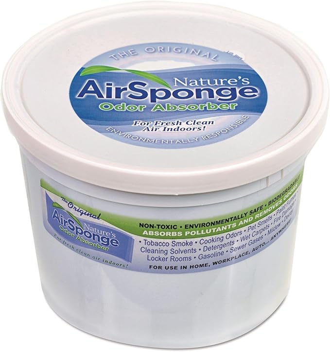 Nature's Air 1013 Odor-Absorbing Replacement Sponge Neutral 64 Oz 4/carton