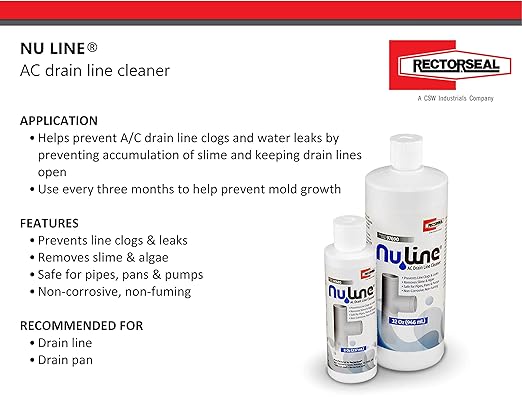 Nu-Line® Drain Cleaner 32 ounce - Sold Each