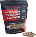 Rutland Products Pellet Stove Creosote Remover Chimney &amp Flue Cleaning Wood Pellets 4 Pound Bag