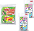 3M Scotch-Brite SS-72K SNK-2K2 Kitchen Sponge Washbasin Cleaner Assorted 2PM