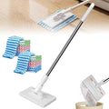 Beldrays Mop Beldrays Clip to Grip Mop 360 Swivel Floor Cleaner for Hardwood &amp Tile Hands-Free One-Button Release Use Any Cloth or Towel Slip-Proof Clamping Teeth Wet &amp Dry Cleaning (10*
