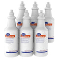 Diversey 95002523 Citrus Express Gel All Purpose Gel Solvent Spotter Removes Gum Oils Ink Grease from Carpet &amp Hard Surfaces Citrus Scent 32-Ounce (Pack of 6)