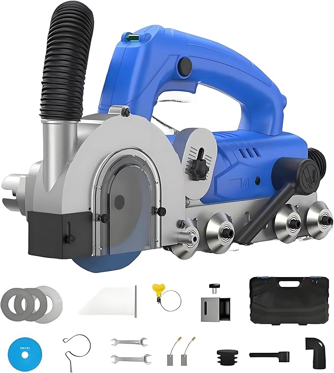 1200W Tile Gap Crevice Cleaning Machine Floor Tile Beautiful Seam Electric Joint Cleaning Machine with Dust Collection Electric Tile Cutter for Clean The Dirty Gaps Between Tiles