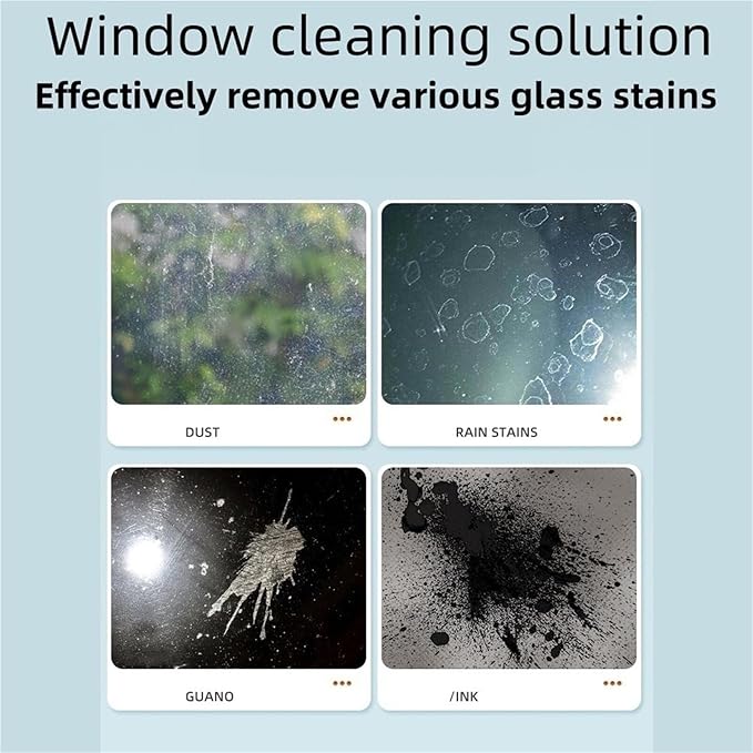 Multi-Surface Winbot Cleaning Solution Compatible With ECOVACS W1S/ W1 PRO/ W2 PRO Window Cleaning Machine Cleaning Accessories(230mlx3)