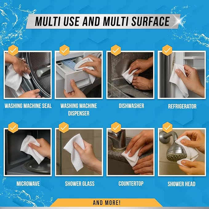 ACTIVE Appliance Cleaner Wipes and Pet Odor and Stain Eliminator - Includes 24pk Appliance Surface Wipes and 32oz Pet Spray Enzyme Cleaner