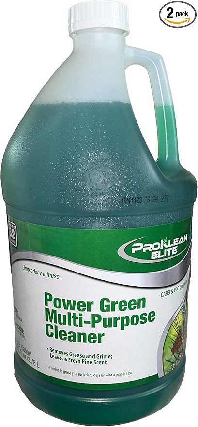 Power Green Multi-Purpose Cleaner | Cleaner Concentrate | Heavy Duty Pine Oil Degreaser | Industrial and Janitorial Use