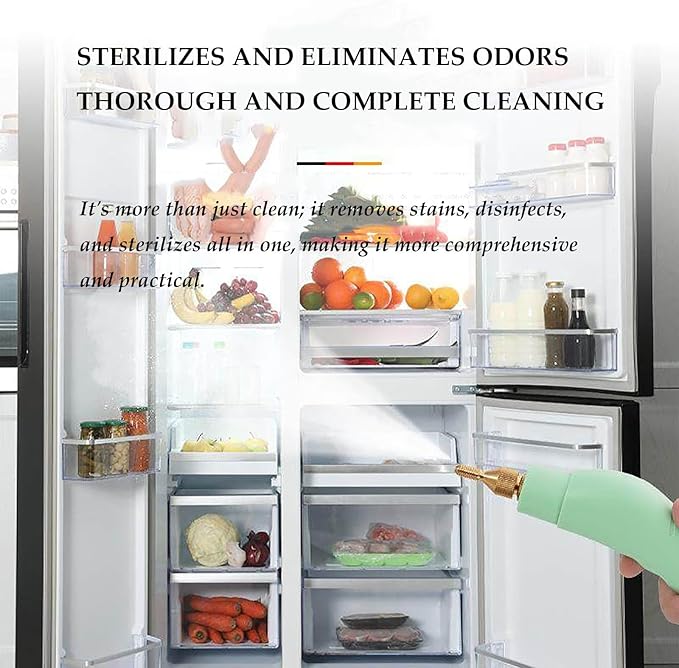 6 Level Adjustable Pressurized Handheld Steam Cleaner for Home 15s Heat-Up Handheld Steamer for Cleaning 13LTank Portable Steam Cleaner Handheld for CarGroutTileCouchFloor