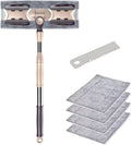 Lazy Handhold Tool for Household Floor Cleaning 360 Degree Dusting Microfiber Pad 133cm Handle Large Size Flat Floor Microfiber Mop