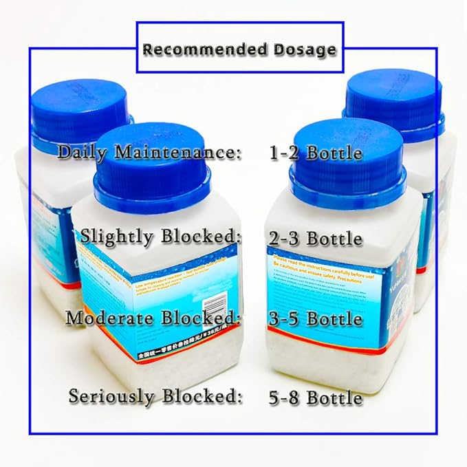 fish Pipe Dredge Deodorant Quick Foaming Toilet Pipe Cleaners Magic Bubble Bombs Sink and Drain Pipe Dredging Power Agent for Kitchen Sink Fast Dredge Deodorant Tool…