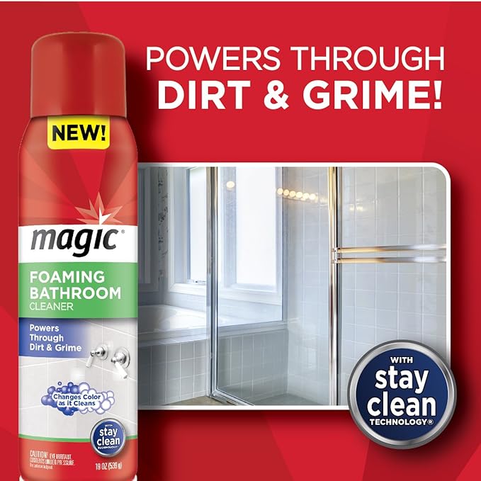 Magic Foaming Bathroom Cleaner 19 Oz. Aerosol