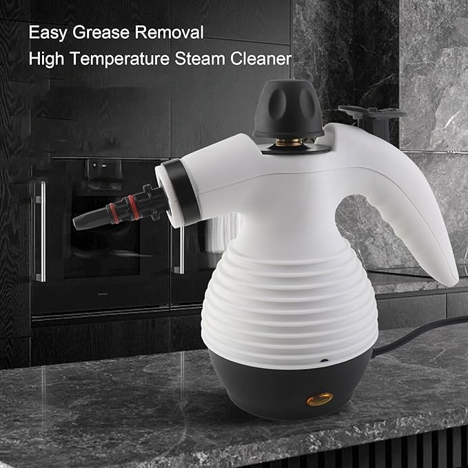 Portable Steam Cleaner Handheld Steam Cleaning Machine Pressurized Steam Washer with 16 Pcs Accessories High Efficient Multipurpose Steamer for Cleaning Home Kitchen (01)