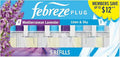 Plug Air Freshener Refills Mediterranean Lavender &amp Linen Sky Scent 0.87 fl oz (Pack of 5) - Long Lasting Odor Eliminator for Home (Total 4.35 fl oz)