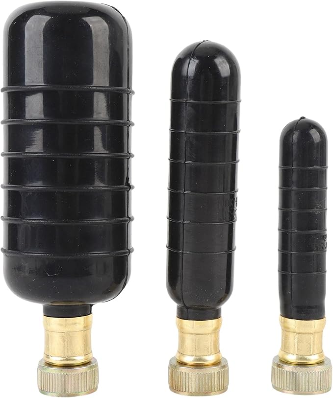 Rubber Drain Bladder Kit for 1 to 6 Inch Drain Pipes Bathroom Kitchen Sinks Unclog Bladders 3PCS DRAIN KIT
