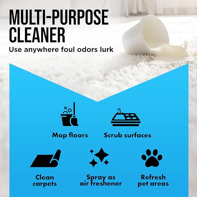 Harris Odor Eliminator and Cleaner Concentrate - 1 Gallon - Fresh &amp Clean Scent