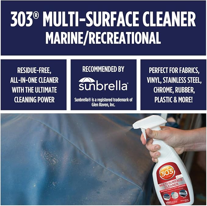 303 Products-30207 Multi Surface Cleaner Spray All Purpose Cleaner for Home Patio Car Care and Outdoor 32 fl. oz. (Pack of 6)
