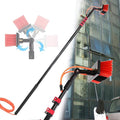 Generic Water Fed Cleaning System Cleaner Water Fed Cleaning Tool for Window Glass with Brush and Telespole Water Wash Brush Kit/24Ft/7.2M
