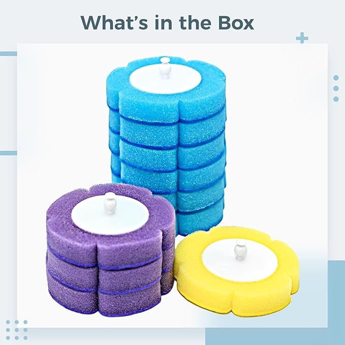 Pre-Soaked Refills For Toilet Cleaning: 48 Disposable Brush Heads Bowl Cleaner Pads