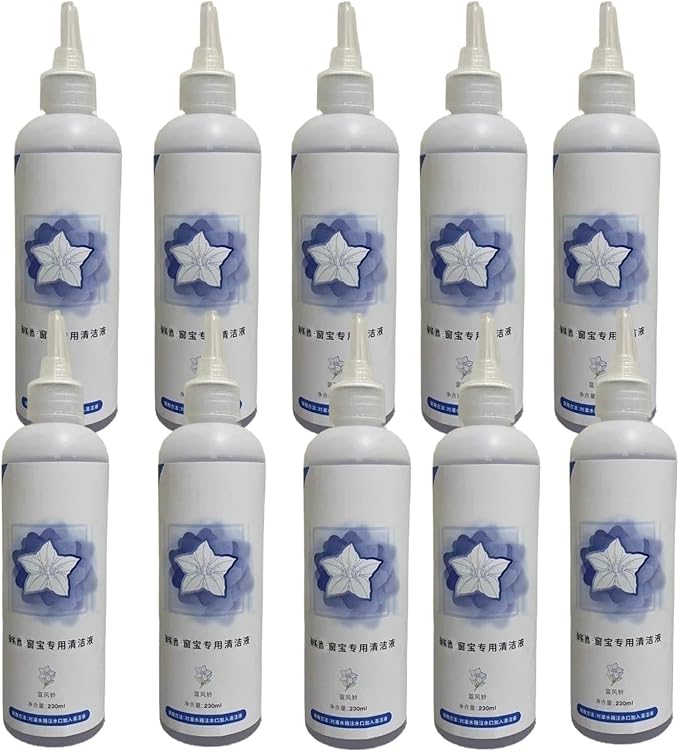 Multi-Surface Winbot Cleaning Solution Compatible With ECOVACS W1S/ W1 PRO/ W2 PRO Window Cleaning Machine Cleaning Accessories(230mlx10)