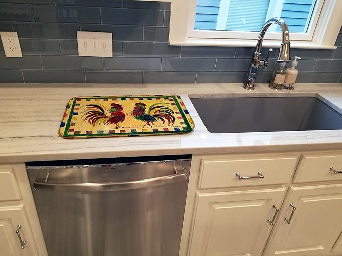Caroline's Treasures 8062DDM Dish Drying Mat 14 x 21 Multicolor