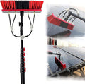 Window Cleaning Pole Outdoor Water Fed Telescopic Brush Water Fed Pole Kit with Hose Solar Panel Cleaning System Outdoor Washing Equipment Tool12FT/3.6M (30FT/9M)