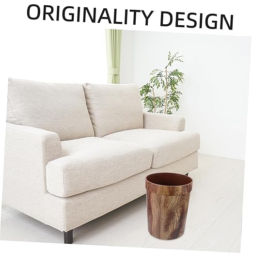 Vaguelly Large Kitchen Garbage Can Lid Meticulously Crafted Wastebasket Perfect for Home Office Bedroom Storage