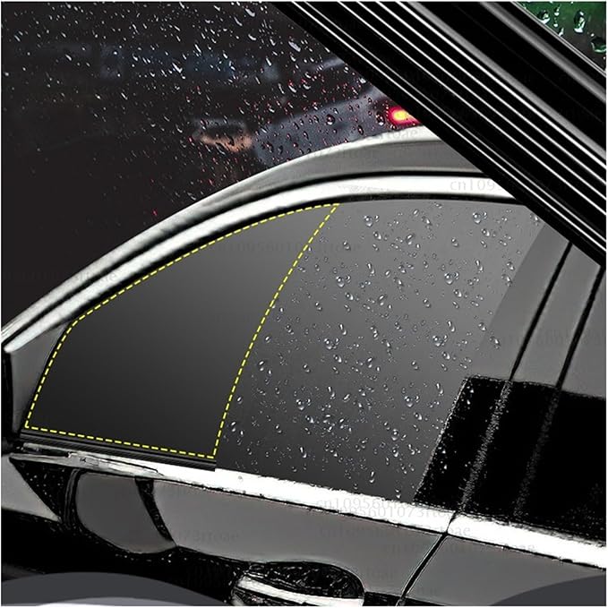 Universal Car Side Window Glass Wiper - House Window Cleaning Tool for Effective Water Mist Removal