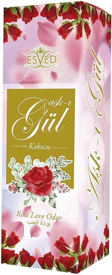 Air Freshener Spray Rose Scent 400 ml Room Deodorizer Long Lasting Fragrance Home and Office Use Odor Eliminator - One Size