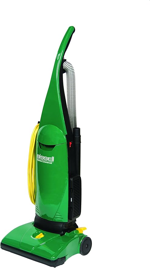 BISSELL BigGreen Commercial PowerForce Bagged Lightweight Upright Industrial Vacuum Cleaner BGU1451T