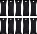 10PCS Activated Bamboo Charcoal Air Purifying Bag Air Freshener Bag Moisture Absorber for Refrigerator Home Car Black