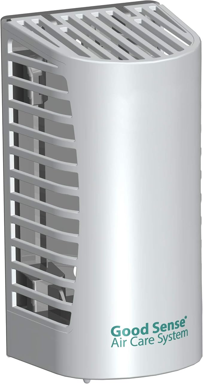 Diversey Good Sense D100910596 60 Day Air Care System Dispenser No Power Required Spill Proof Deodorizing Janitorial Wall Mount Air Freshener Cartridge Holder Pack of 6
