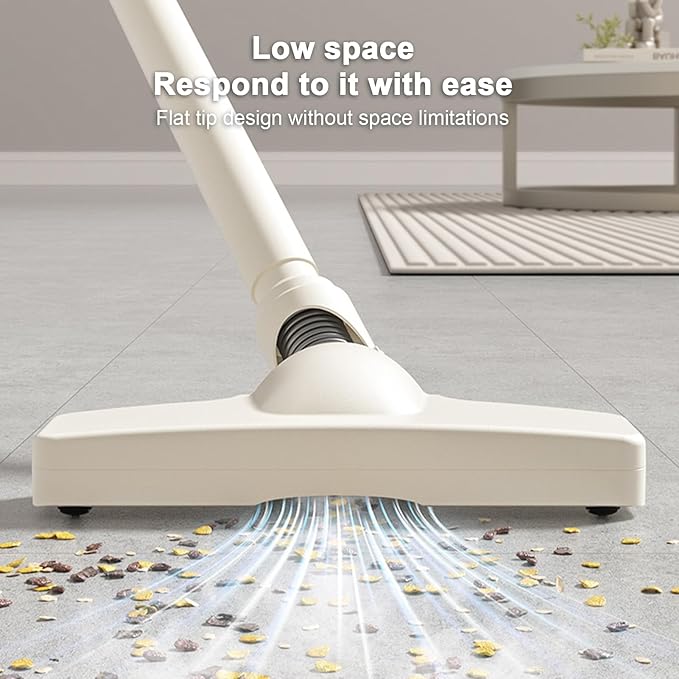 Powerful Suction Stick Vacuum Handheld Cordless Vacuum Cleaner Multi-Purpose Dust Blower for Hard Floors Carpets Cars Home Cleaning Lightweight Portable Stick Vacuums for Daily Use