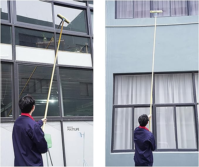 Foldable Extension Pole Clean Window 55 94 177 374 492 Inches Indoor Outdoor High Window Glass Cleaner Tool for Cleaning Solar Panels &amp Ceiling Second Floor Windows Washer Dustproof Kit ( Size :