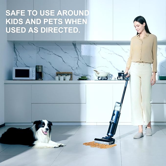 Floor Cleaner 1000ml Lavender Scent Compatible with Tineco Cleaning Solution Residue &amp Streak Free Suitable for All Robot Vacuum Cleaners and Wireless Wet Dry Dual-Use Vacuum Cleaners (Original)