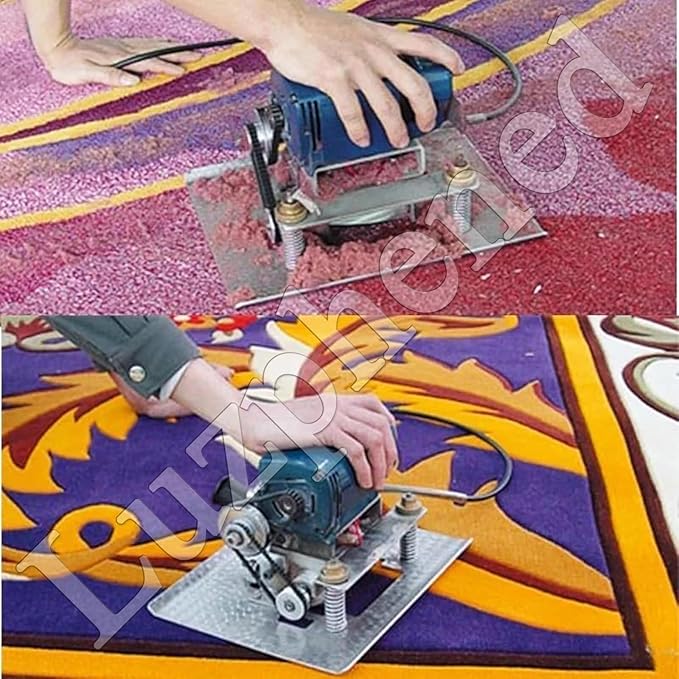 Carpet Trimmer Flat Rug Shearing Machine10000 RPM Carpet Carving Clippers for Handmade Rug Clean and Tufted Rug for Household