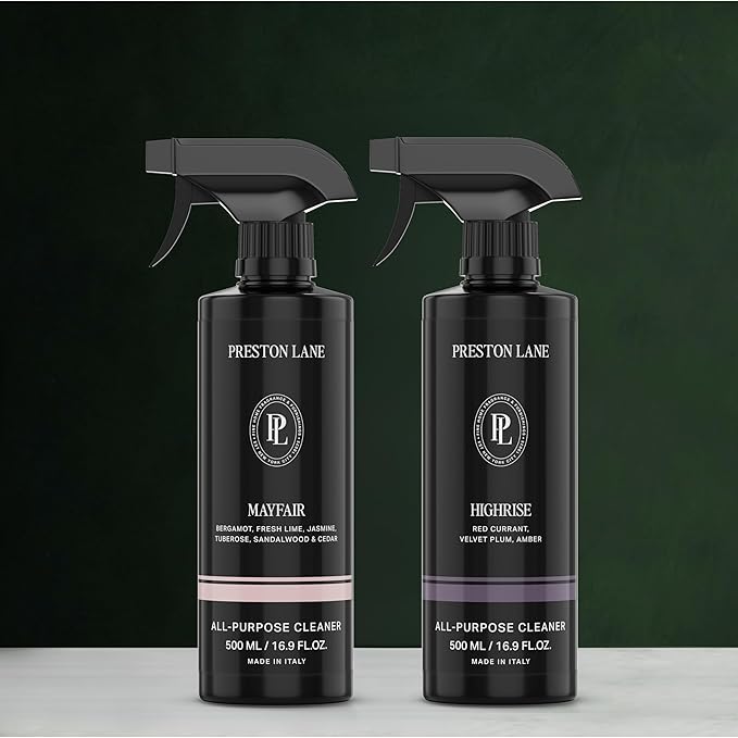 Preston Lane The All Purpose Cleaner Set of 2 Multi Surface Spray for Cleaning Mayfair and Highrise 16.9 Oz