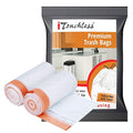iTouchless Touchless Custom Fit Trash Bags Compactor Bags Heavy Duty Drawstring (60 13 Gallon)