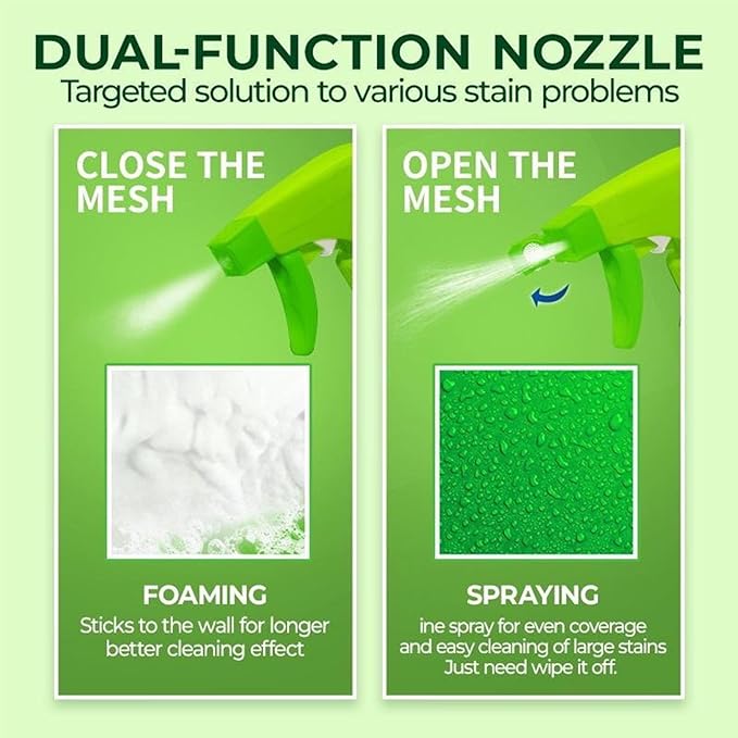 500ml Cleanways All Purpose CleanerMulti Surfaces Cleaner Spray Lime CoconutSuitable for Refrigerators Microwave Ovens and Rice Cookers Easy Home Cleaning with No Rinsing Required (2PCS)