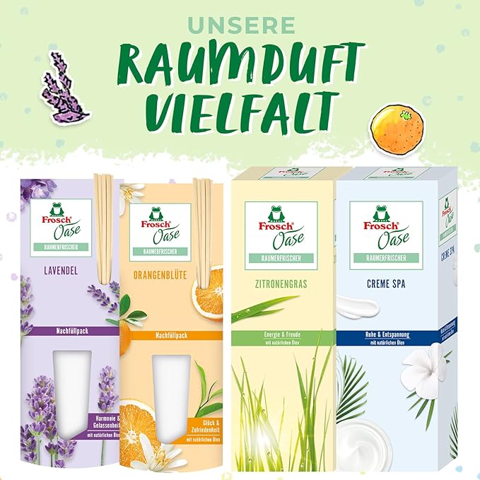 Frosch Oase Lavender Dream Room Freshener Refill Pack 90 ml