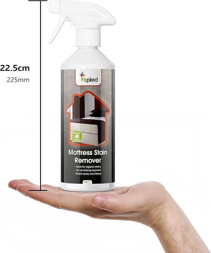 Inspired - Professional Mattress Stain Remover Removes Organic Stains Blood Urine &amp Feces 500ml
